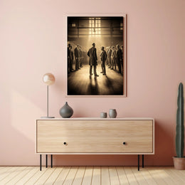 Confrontation in the Ring Poster