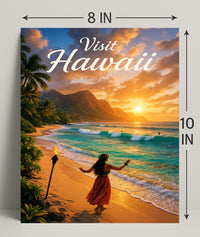 Visit Hawaii Poster PosterGoat