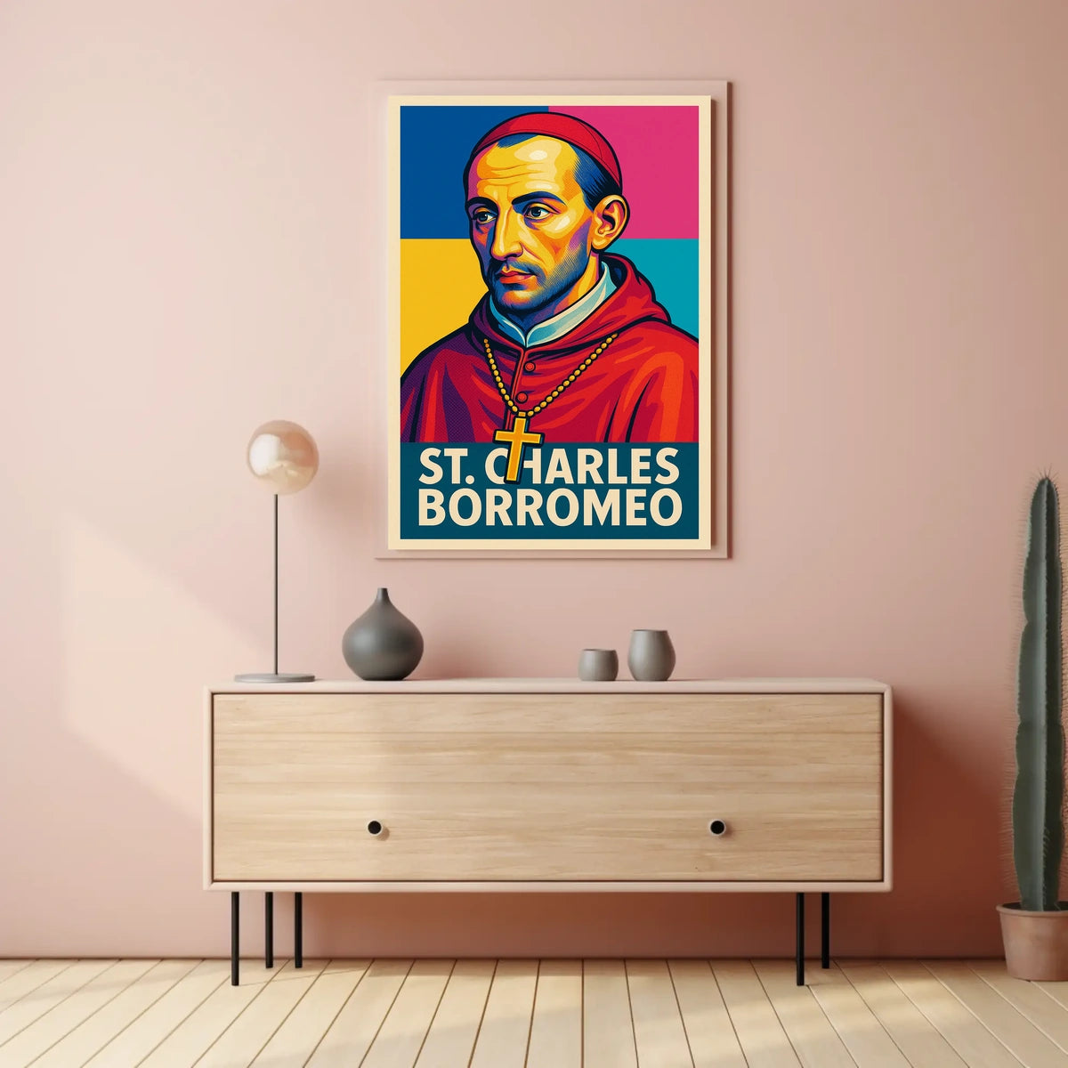 St. Charles Borromeo Poster