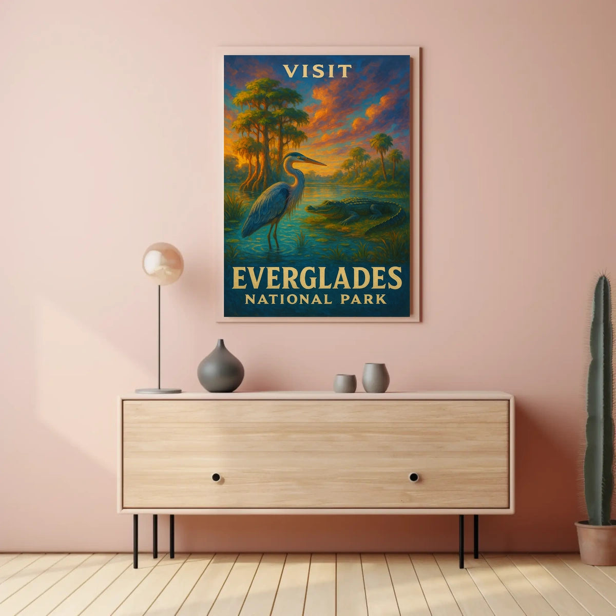 Visit Everglades National Park Poster