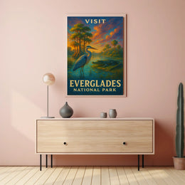 Visit Everglades National Park Poster