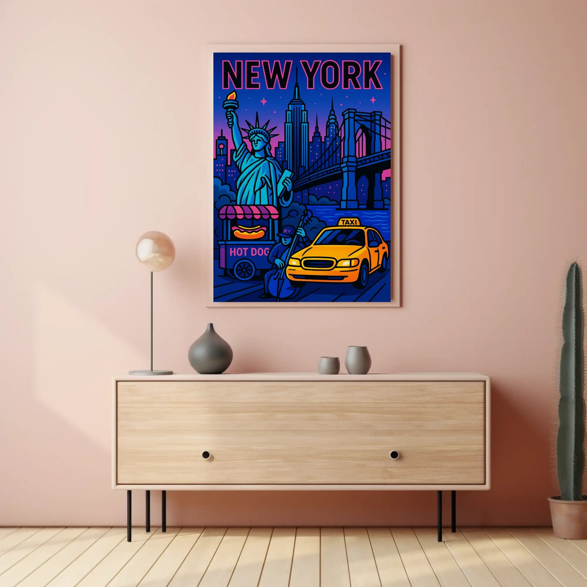 New York City Vibes Poster
