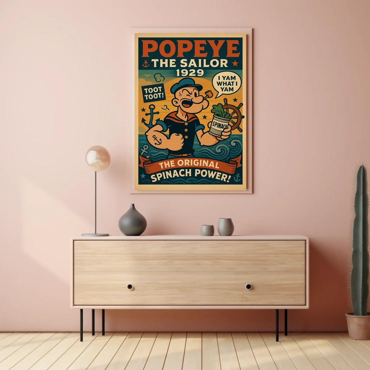 Popeye 1929 Art Poster POP-217