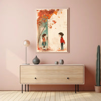 Urban Expressionism Art Deco Style Poster