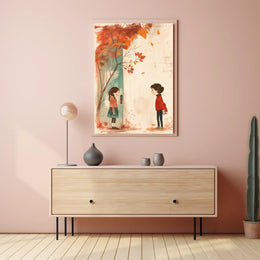 Urban Expressionism Art Deco Style Poster