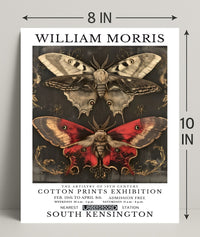 William Morris Exhibition: Detailed Artistic Poster