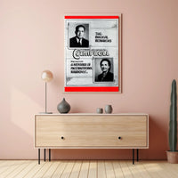 Vintage Magic Show Poster: The Magical Monarchs Cultural Display