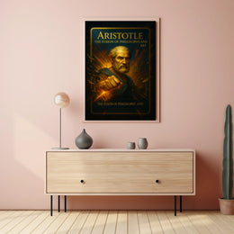 Aristotle The Fusion Of Philosophy And Poster