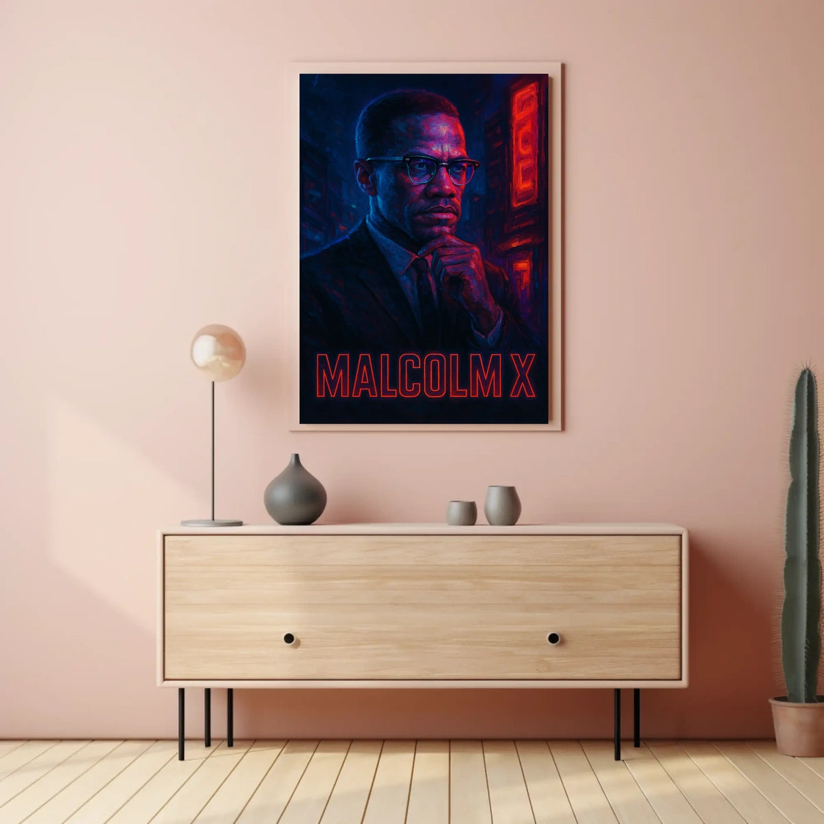 Malcolm X Poster