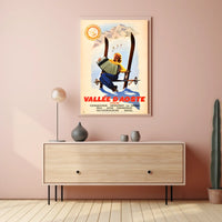 Vallée dAoste Tourism Poster