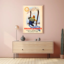 Vallée dAoste Tourism Poster