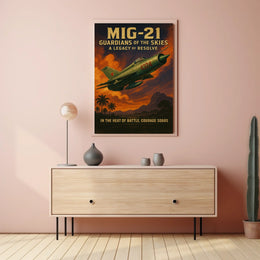 MiG-21 Guardians of the Skies Poster