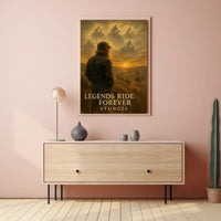 Timeless Brotherhood Motorcycle Adventure Cultural or Heritage Poster