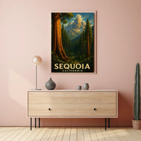 Sequoia National Park Poster