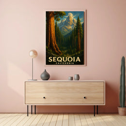 Sequoia National Park Poster