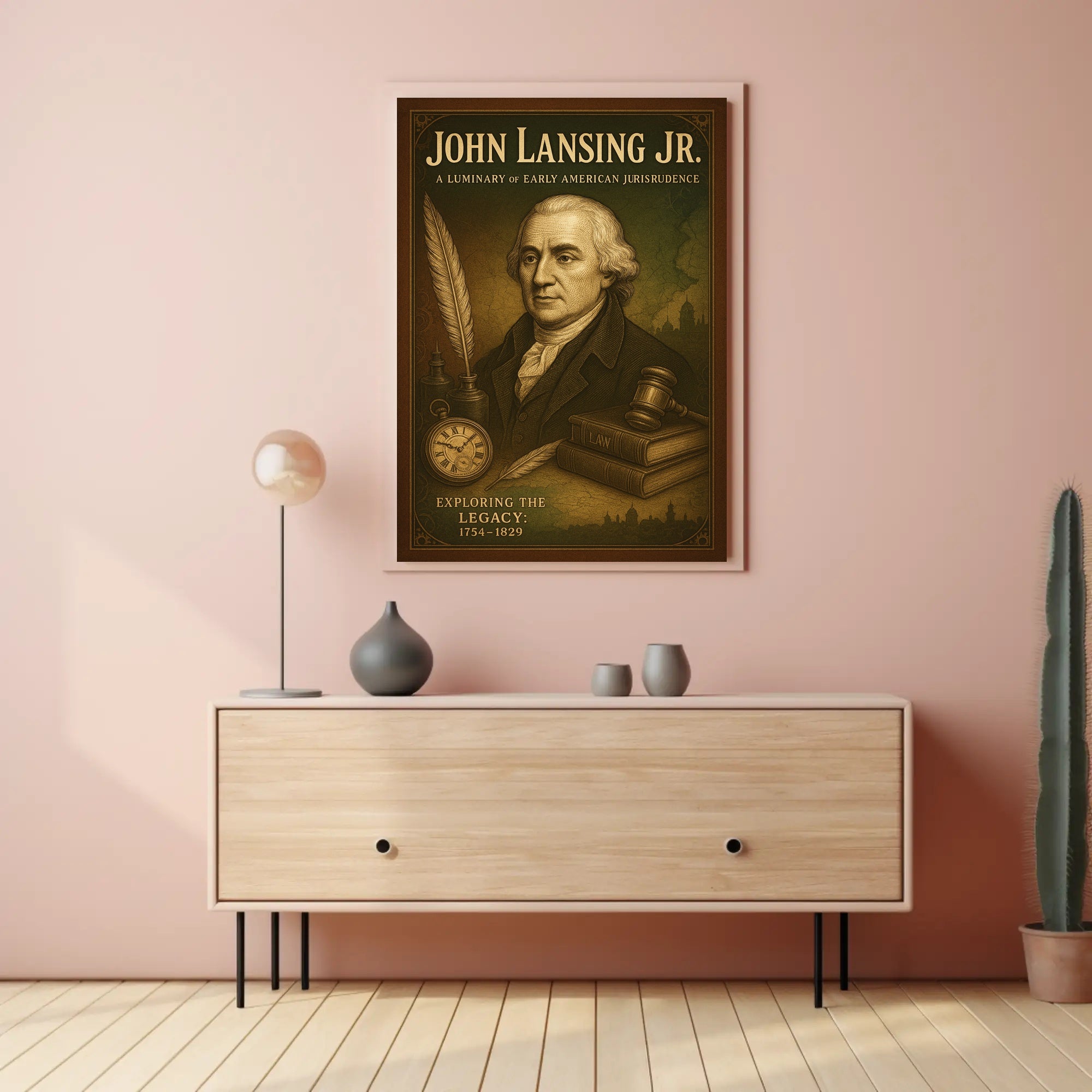John Lansing Jr. A Luminary Of Early Poster