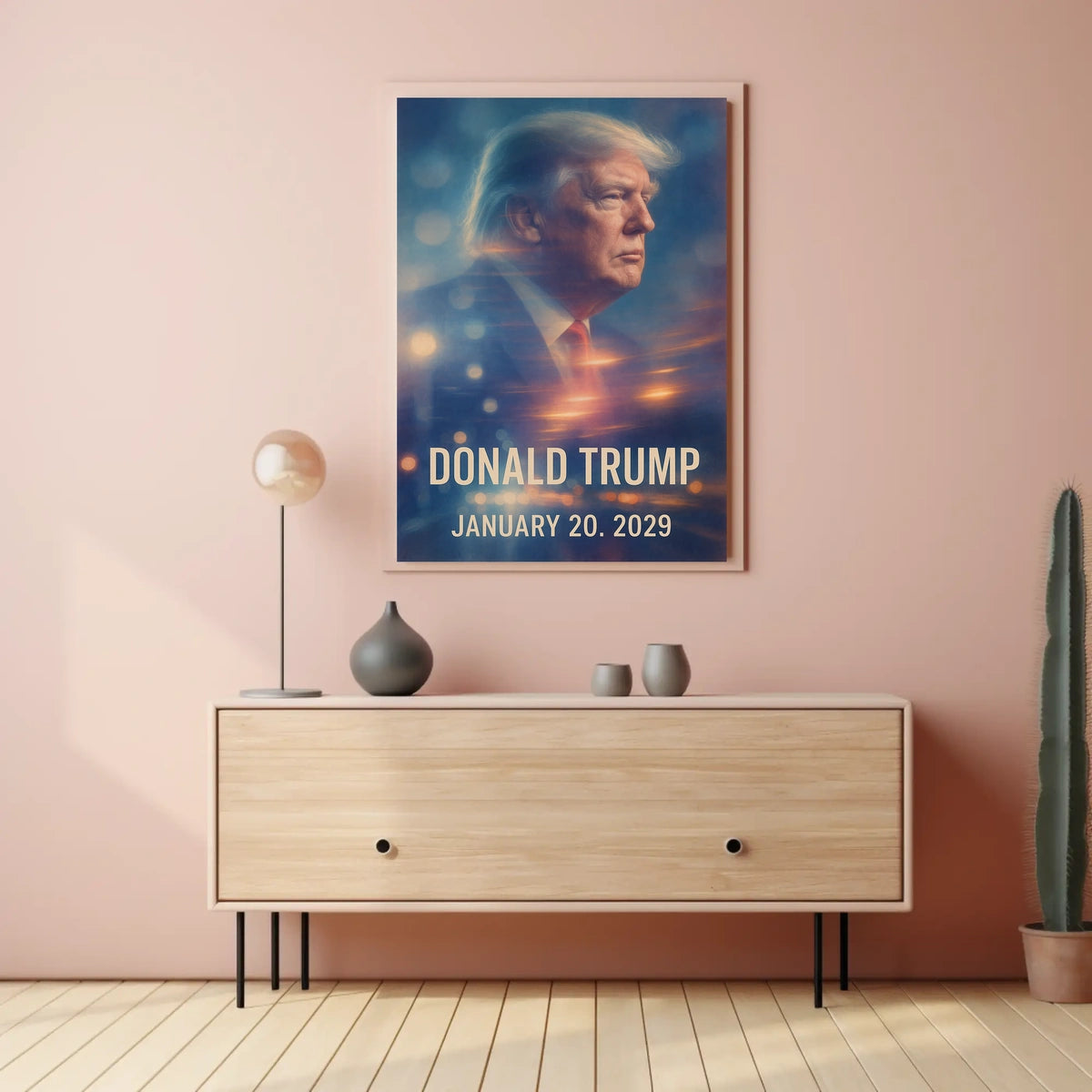 Donald Trump The Reflection of a New Era Poster