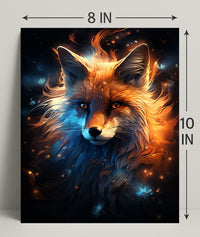 Enchanted Fox Poster PosterGoat