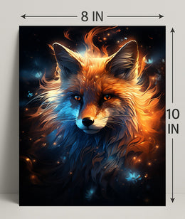 Enchanted Fox Poster PosterGoat