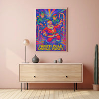 North Pole Dance Party Poster