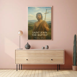 Saint John The Baptist Poster