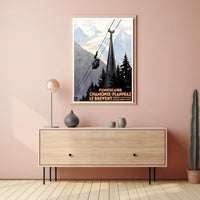 Funiculaire Chamonix-Planpraz Poster