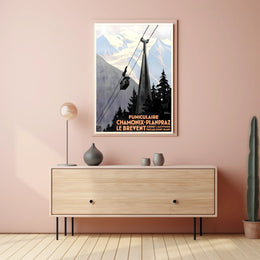 Funiculaire Chamonix-Planpraz Poster