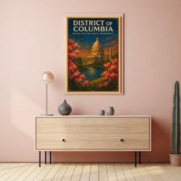 District Of Columbia Poster For History Lovers Modernity