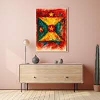Vibrant Expression Poster