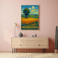Nebraska Landscape Poster