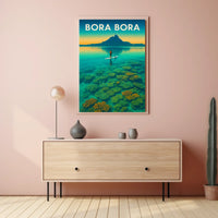 Bora Bora Serenity Poster