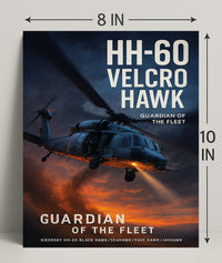 HH-60 Velcro Hawk Poster PosterGoat