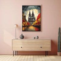 Cologne Cathedral in Germany Poster
