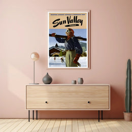 Winter Sports Under a Summer Sun Poster PosterGoat