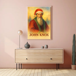 John Knox Santa Claus Parody Historical Poster