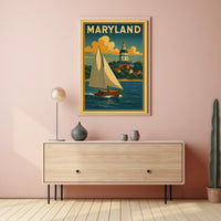 Maryland Scenic Poster