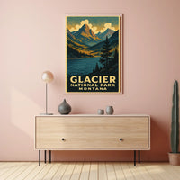 Glacier National Park Montana Poster