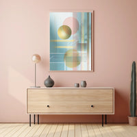 Abstract Geometric Harmony Poster