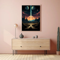 Cosmic Landscape Poster