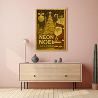 Neon Noel In Las Vegas Poster