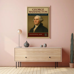Patriotic Leader Portrait: Historical or Presidential Poster PosterGoat