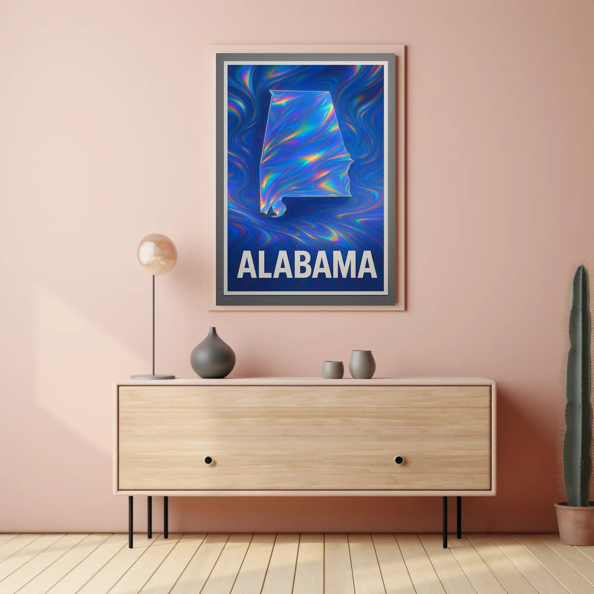 Vibrant Alabama Poster