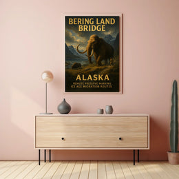 Bering Land Bridge Poster