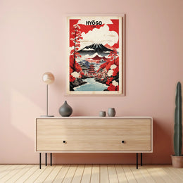 Hyogo Historical View Serene Cultural Heritage Poster