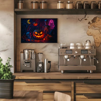 Spooky Halloween Night Gothic Realism Collector Enthusiasts Museum Quality Timeless Wall Art Poster