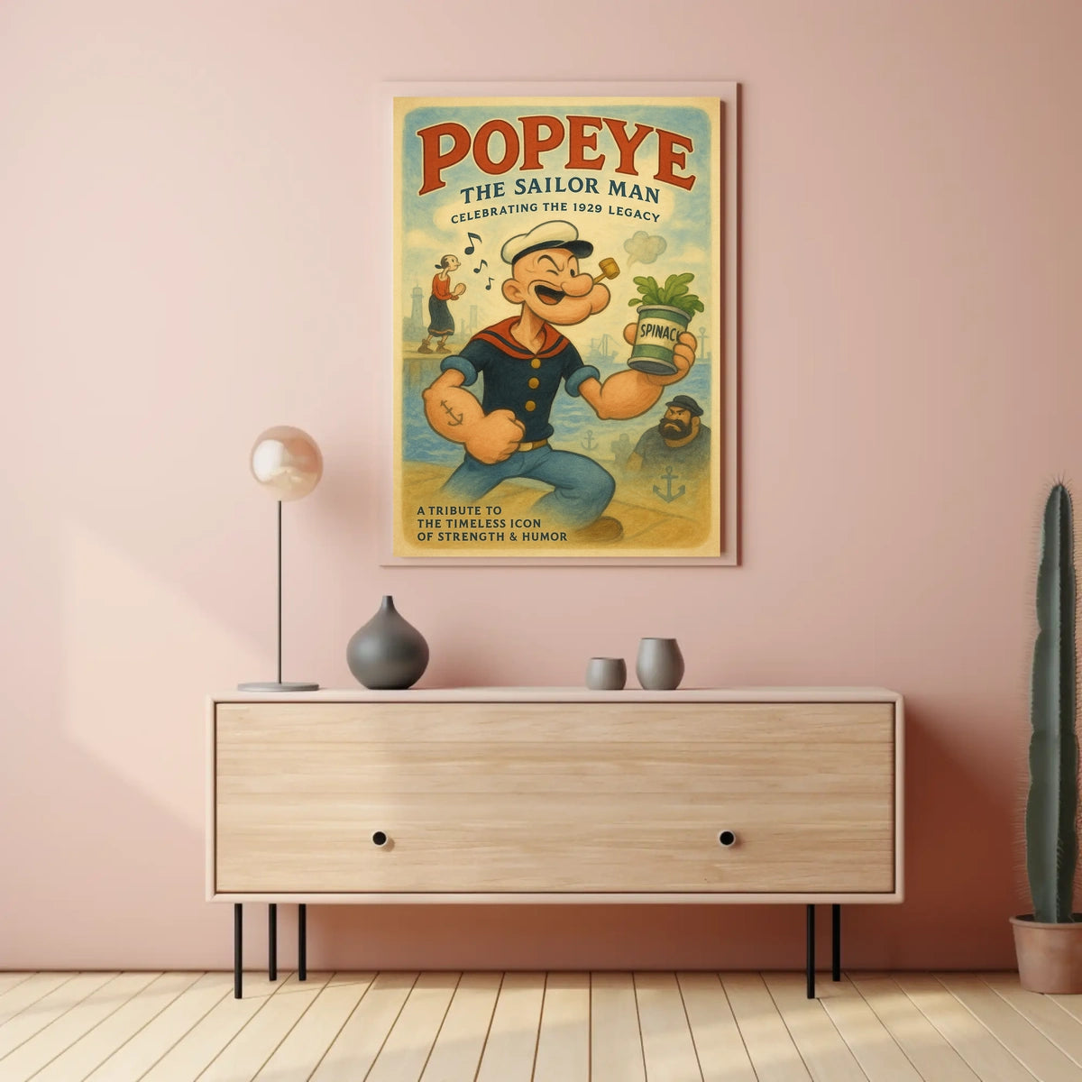 Popeye 1929 Art Poster POP-105