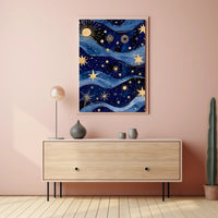 Celestial Cosmic Dreams in Space or Astronomy Poster