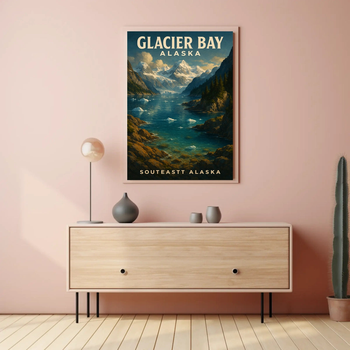Glacier Bay, Alaska Poster