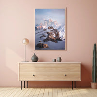 Majestic Mountain Peaks Poster