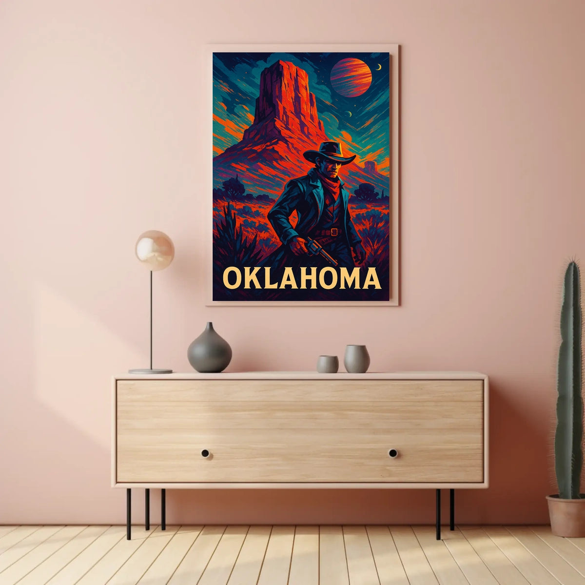 Oklahoma Western Adventure Poster